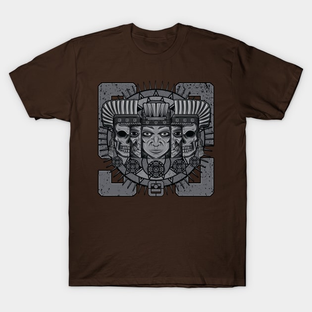 Aztec Rebirth Sun T-Shirt by Sixth Cycle